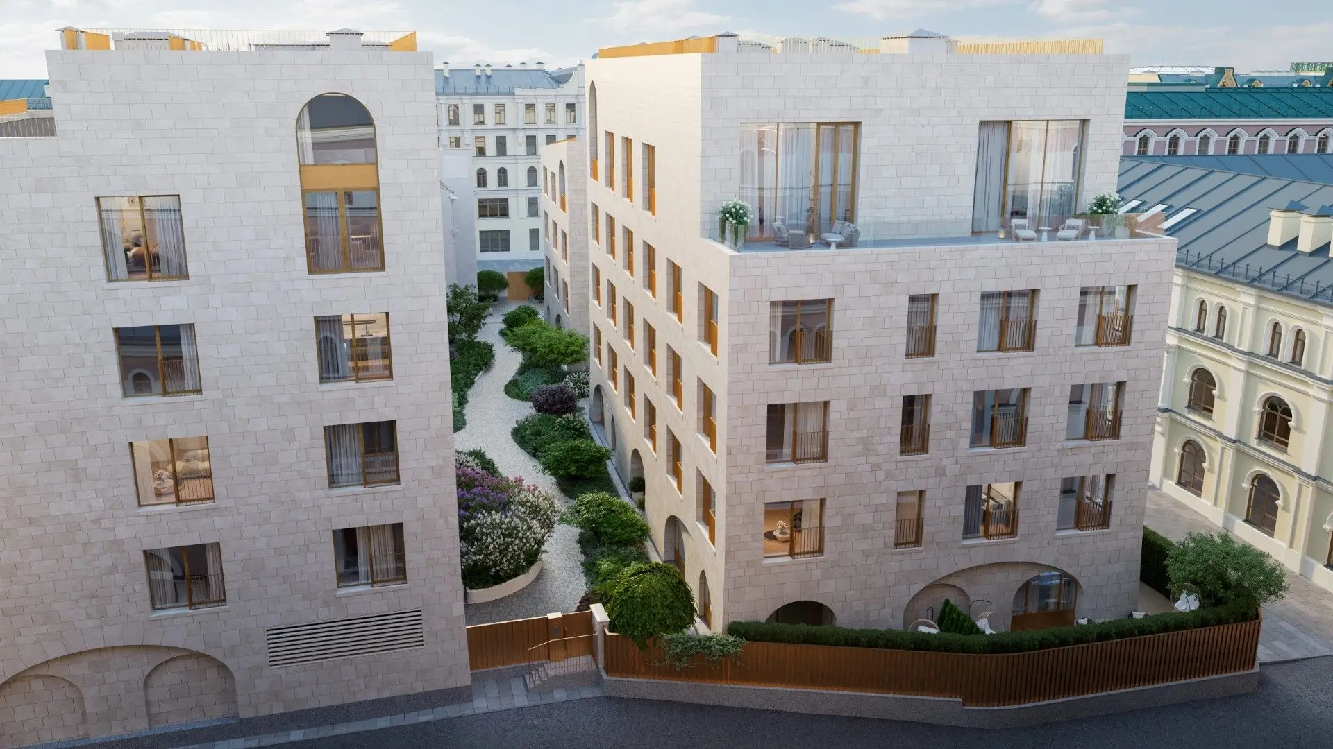 Сервисные резиденции в клубных особняках «Ильинка 3/8»