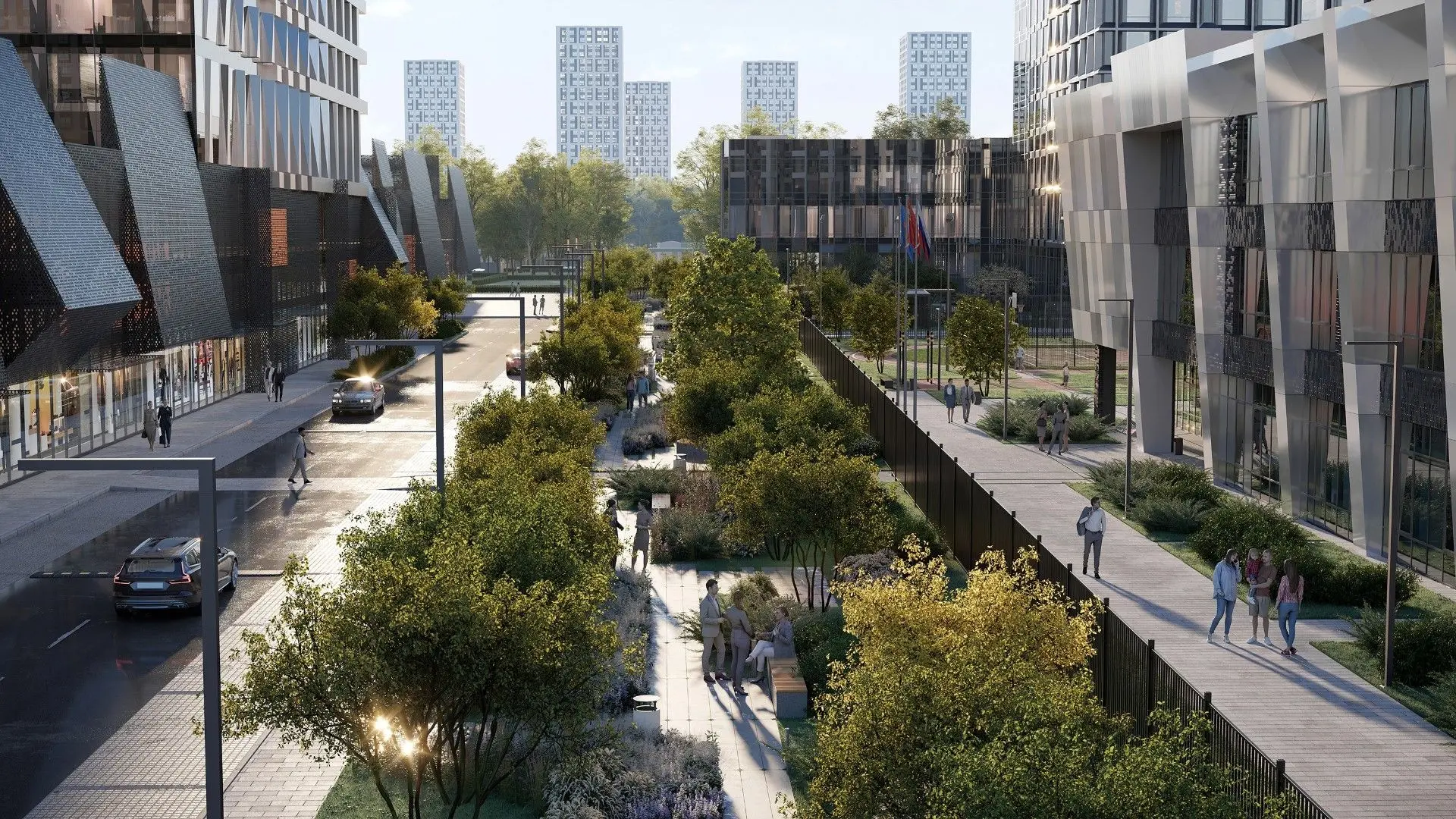 ЖК «Апсайд Тауэрс»