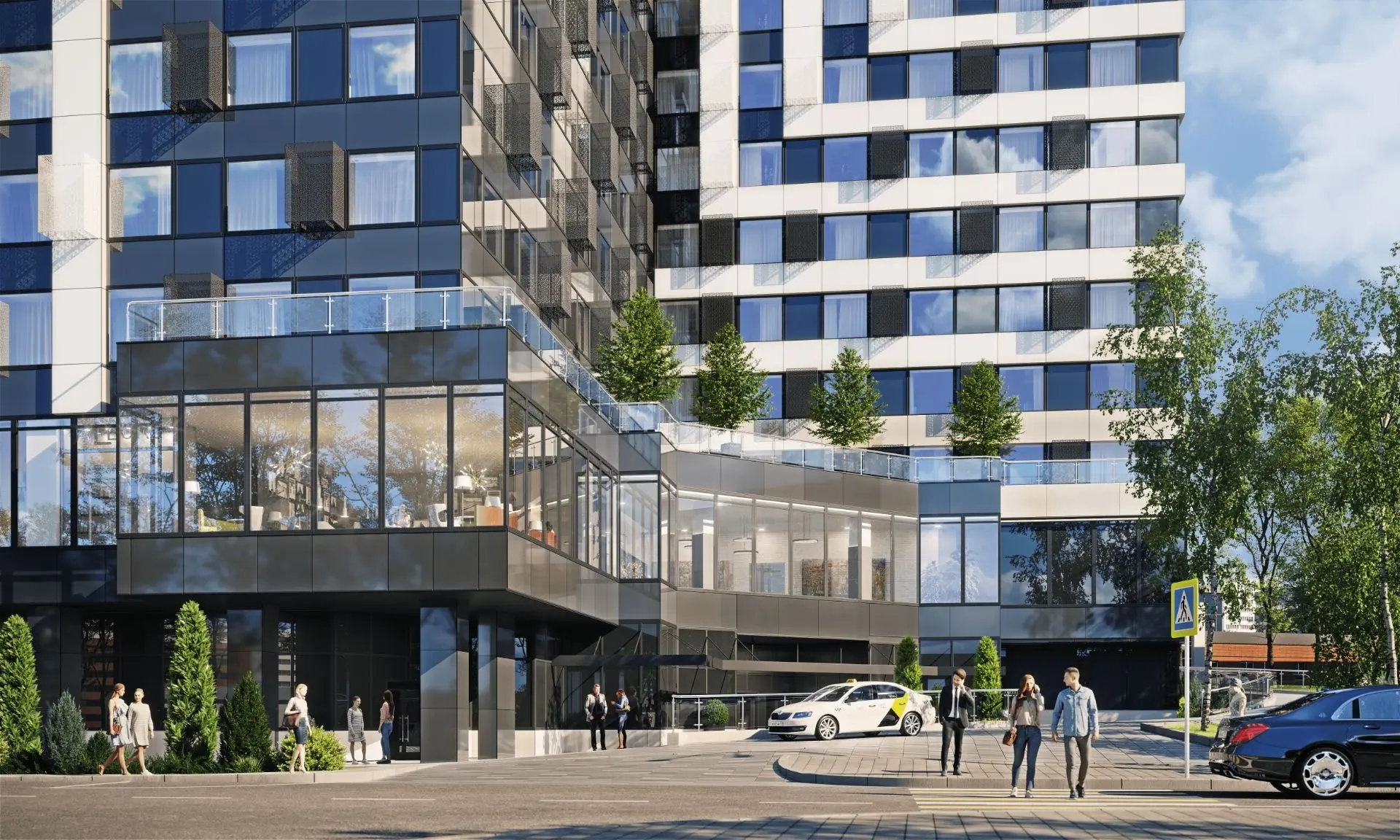 Комплекс апартаментов AIST RESIDENCE (Аист Резиденс)